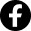 אייקון של פייסבוק עם רקע שחור לכרטיס הביקור